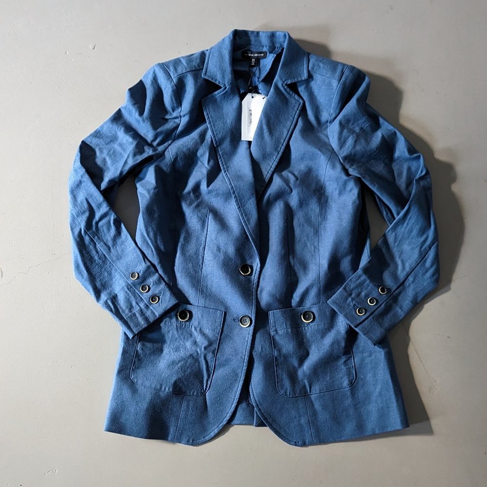 Coastal Linen Blazer